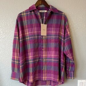 Madhappy Multicolor Plaid Button Down Shirt